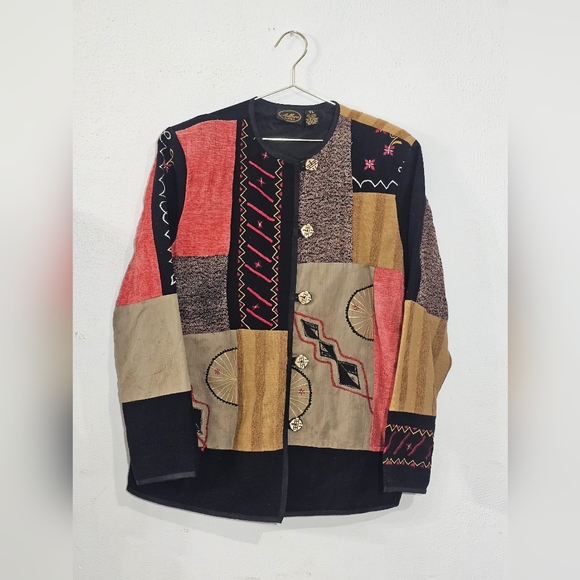 Colorful Patchwork Jacket - Picture 4 of 10